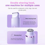 Double-Head Electric Shaver for UAE Women, Waterproof, Wet & Dry