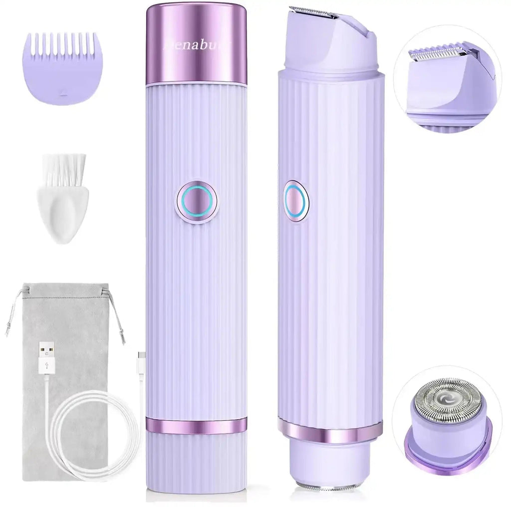 Double-Head Electric Shaver for UAE Women, Waterproof, Wet & Dry