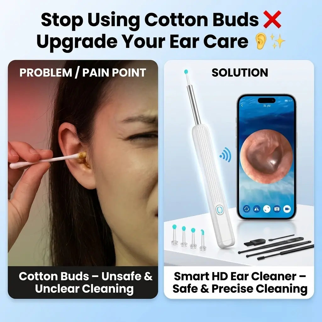 Premium Ear Wax Kit with HD camera