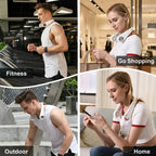 Bladeless Neck Hanging Fan – Hands-Free 360° Personal Cooler