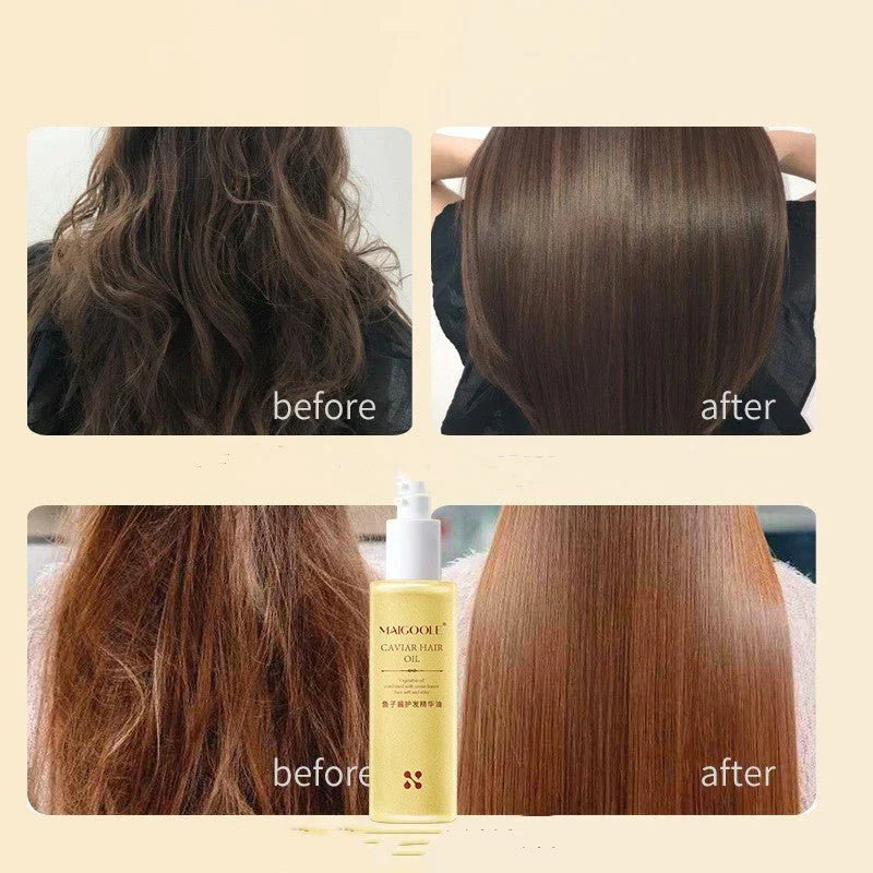 Caviar Hair Oil – Anti-Frizz & Dryness Repair | 80ml | Souqazam UAE