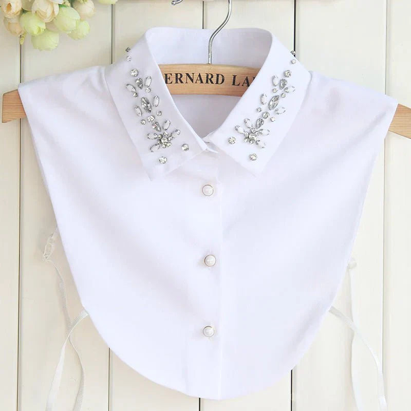Chiffon Rhinestone Fake Collar Shawl for Women UAE | Souqazam
