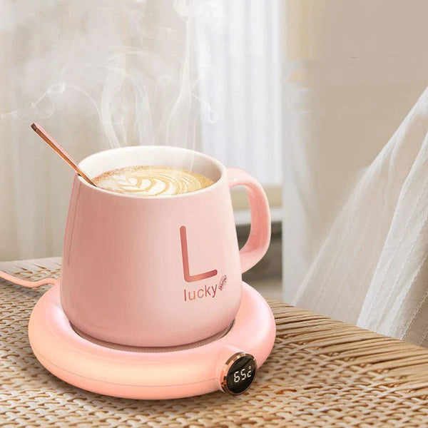 USB Coffee Mug Warmer Plate – Keep Drinks Hot at Your Desk | Portable 10W Heating Coaster UAE