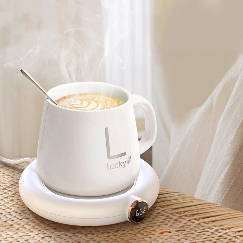 USB Coffee Mug Warmer Plate – Keep Drinks Hot at Your Desk | Portable 10W Heating Coaster UAE