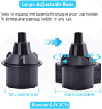 3-in-1 Car Cup Holder Food Tray with Phone Stand – Swivel Design | Souqazam UAE