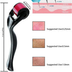 Derma Roller System – Microneedle Face, Beard & Scalp Tool for Skin Glow | Souqazam UAE