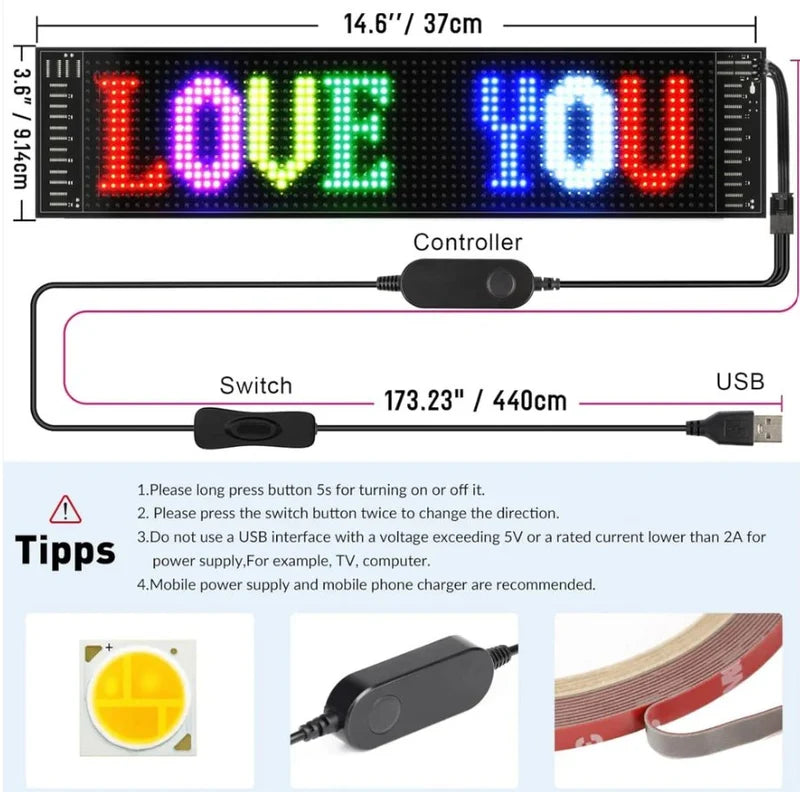 Smart LED Matrix Panel