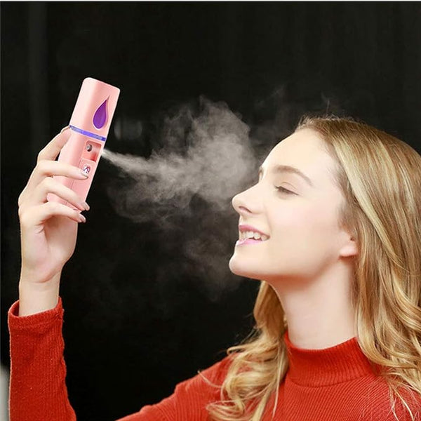 Mini Facial Steamer – 20ml Nano Mist Spray for Hydration & Skin Glow | Souqazam UAE
