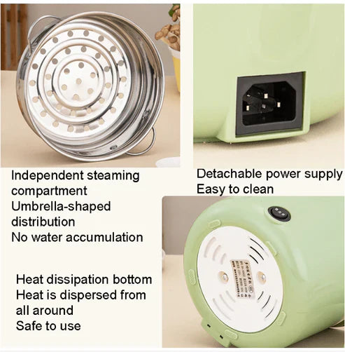 Multifunctional Mini Electric Cooker – Portable Non-Stick Multi-Purpose Pot 🍲✨