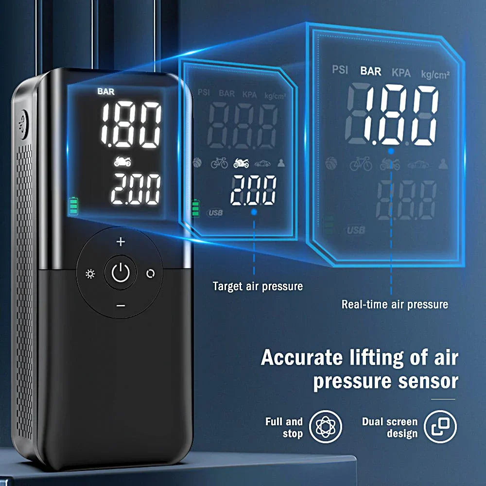 Portable Electric Air Pump - Inflate Anything, Anytime in the UAE 🇦🇪