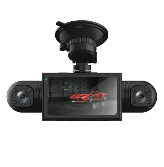 Review Mirror Dual Dash Cam – Full HD Front & Rear Car Recorder | Souqazam UAE