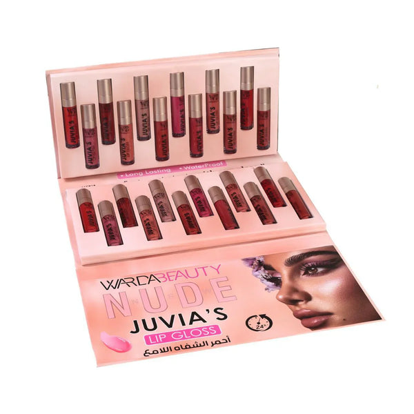 Warda Beauty Nude Lipgloss – Hydrating Glossy Finish | WB Original UAE